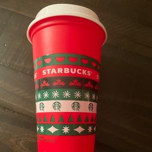 Brand New Reusable Starbucks Holiday 2020 Hot Cup